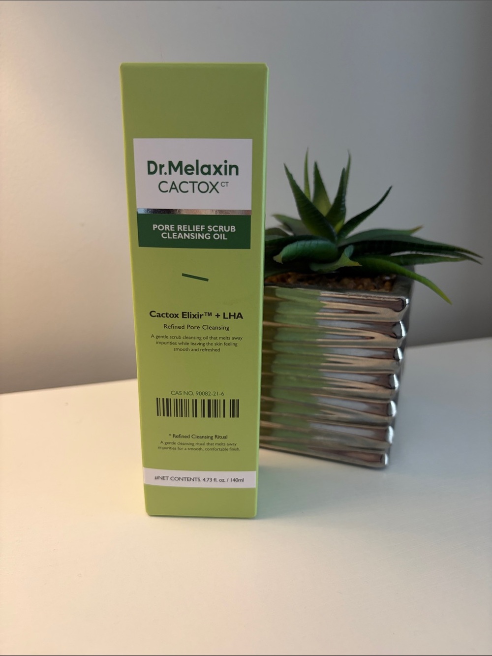 Dr. Melaxin Cactox CT Pore Relief Scrub Cleansing Oil new and unopened